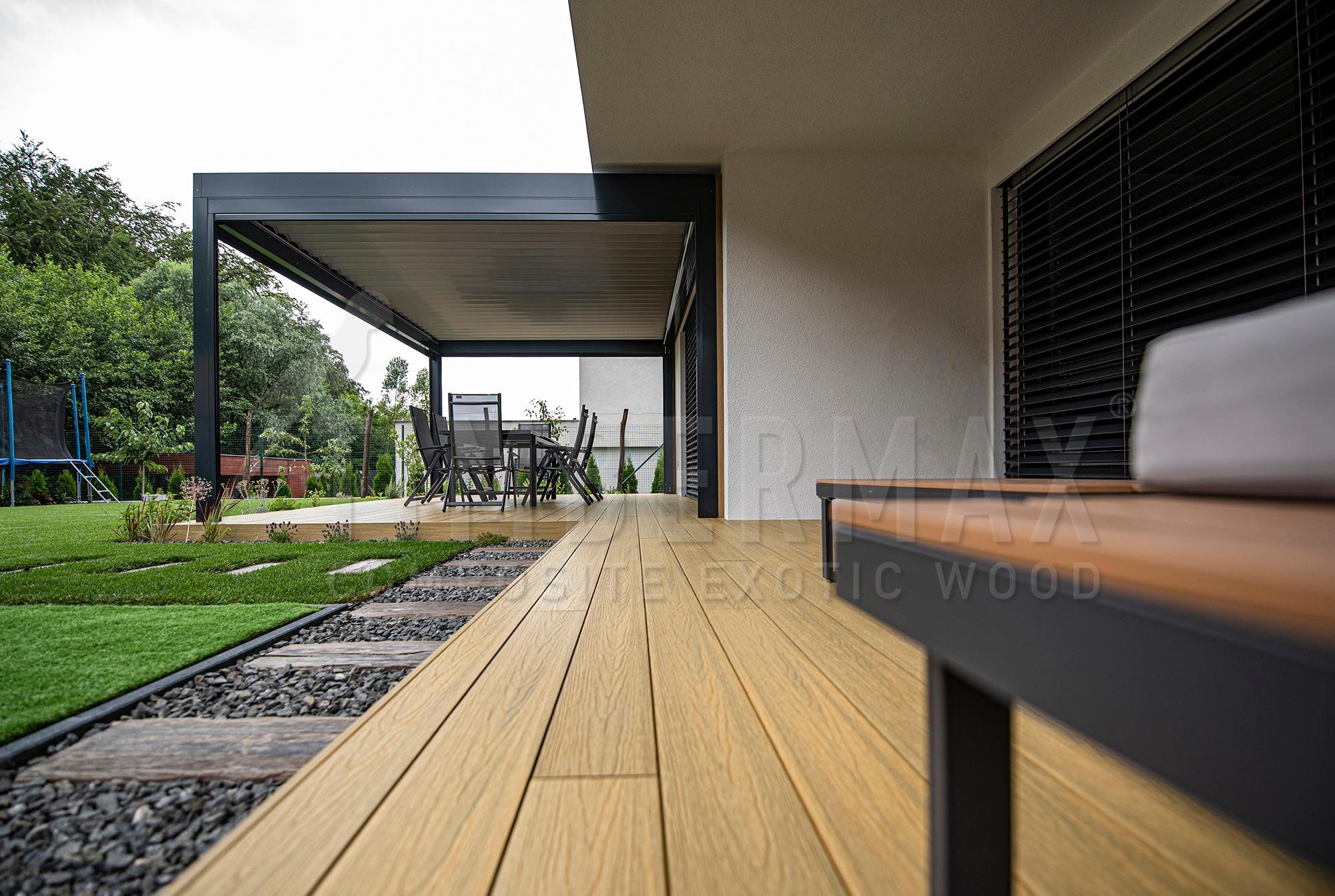 composite decking boards and wpc decking decking in modern decking