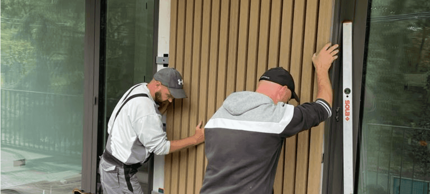 Timbermax rainscreen composite cladding – installation step 6