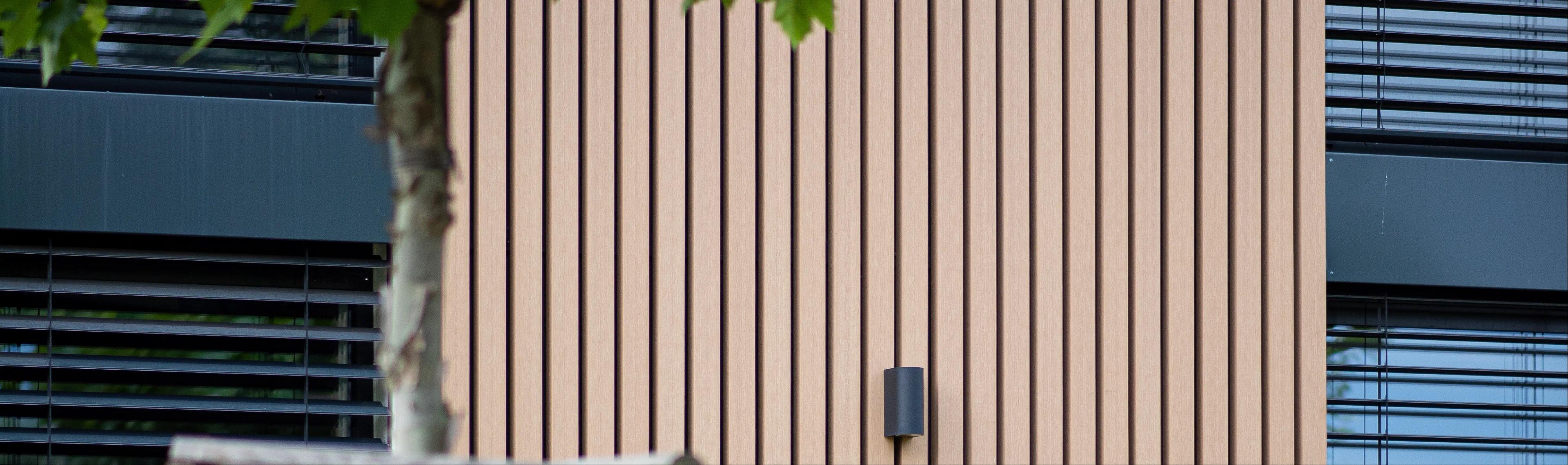 Timbermax rainscreen composite cladding – installation step 2