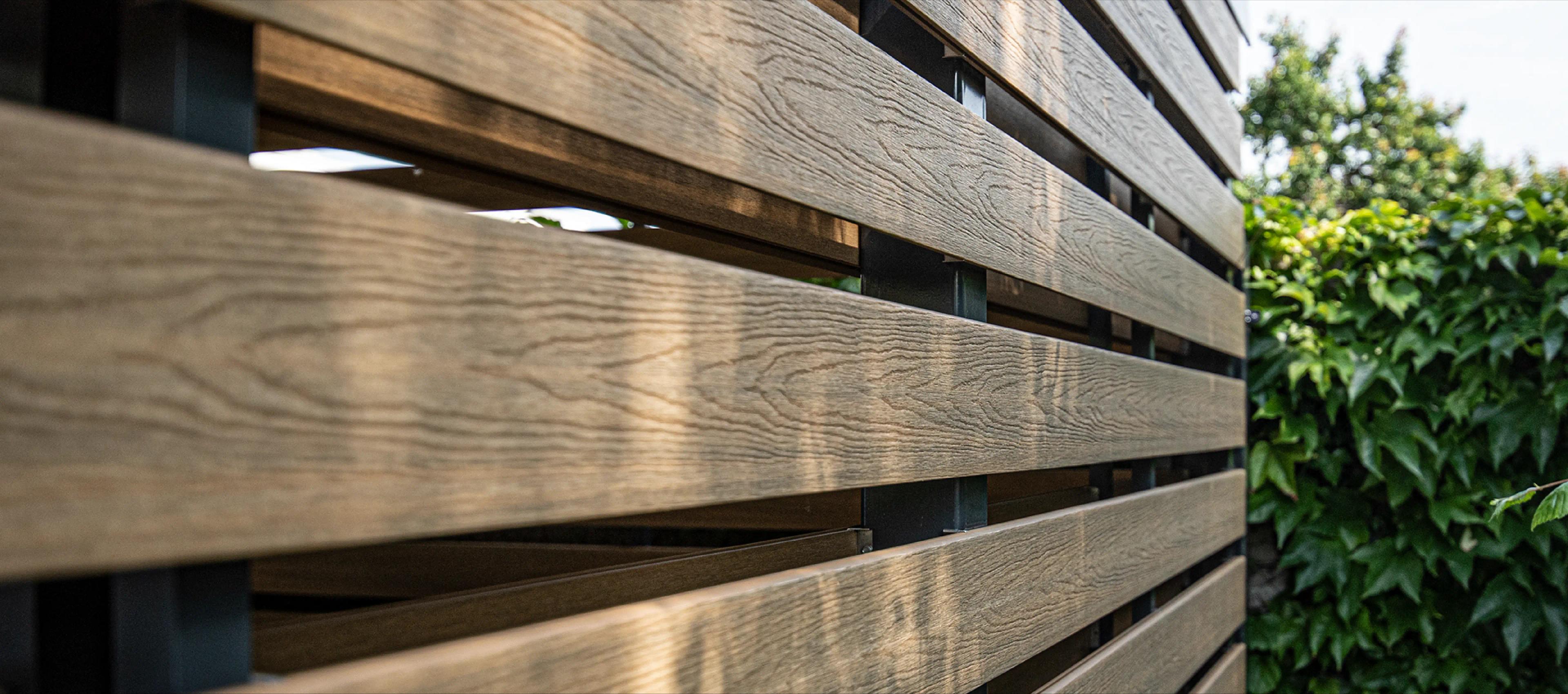 Kompozitný plot Timbermax – realizácia na mieru