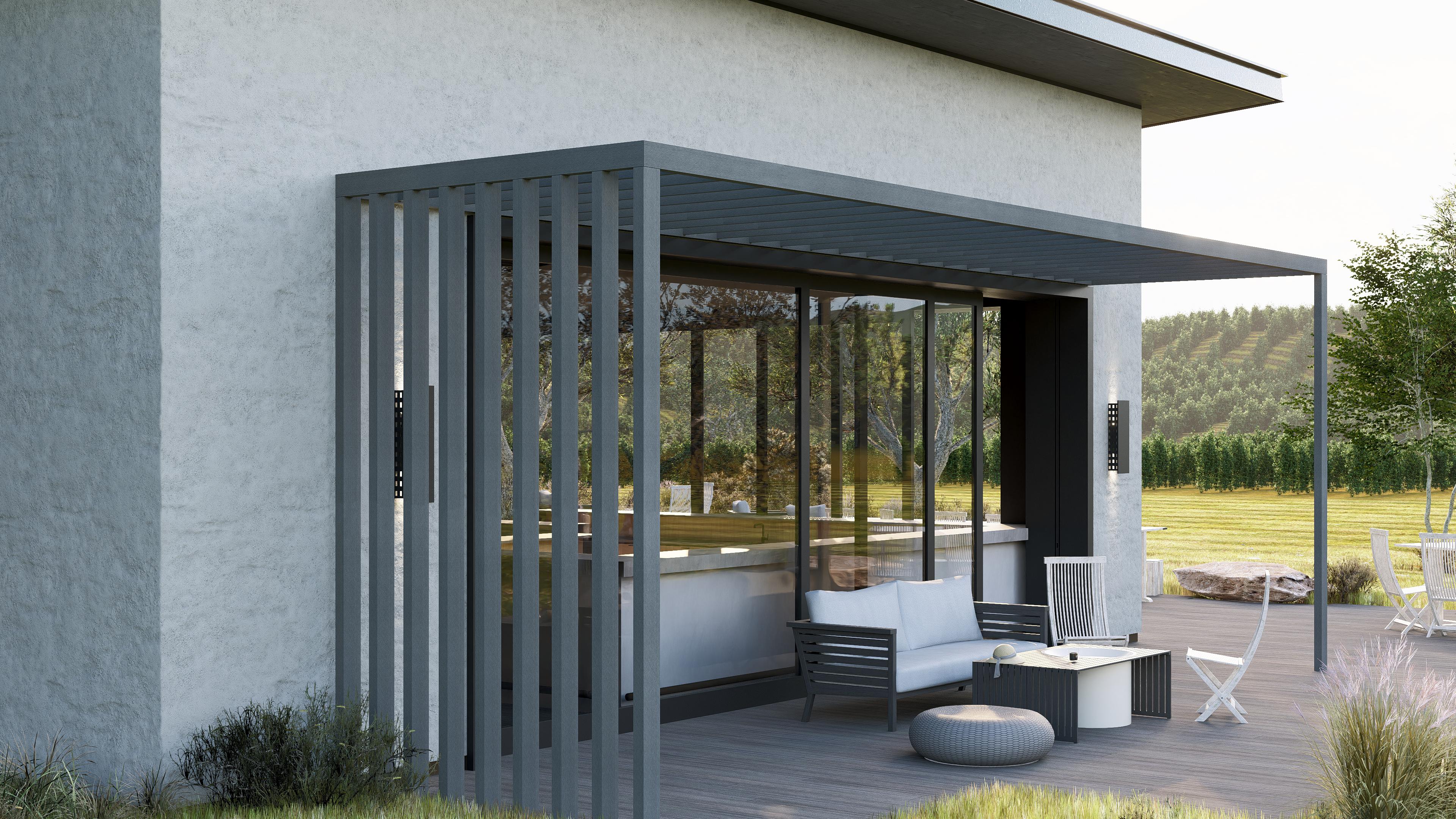 Sunshade visualisation – graphite