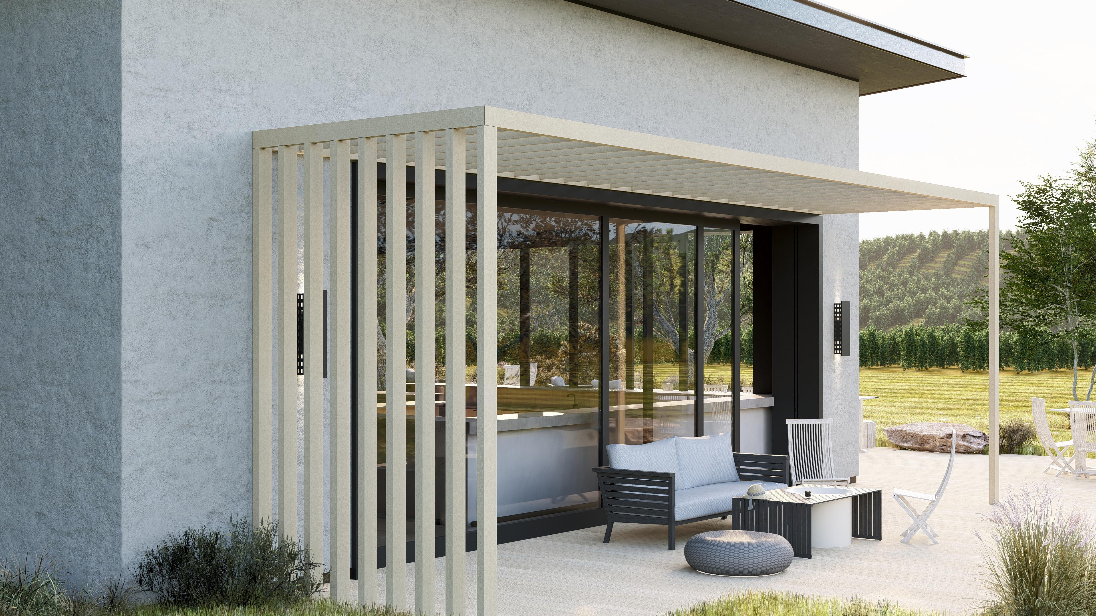 Sunshade visualisation – ivory