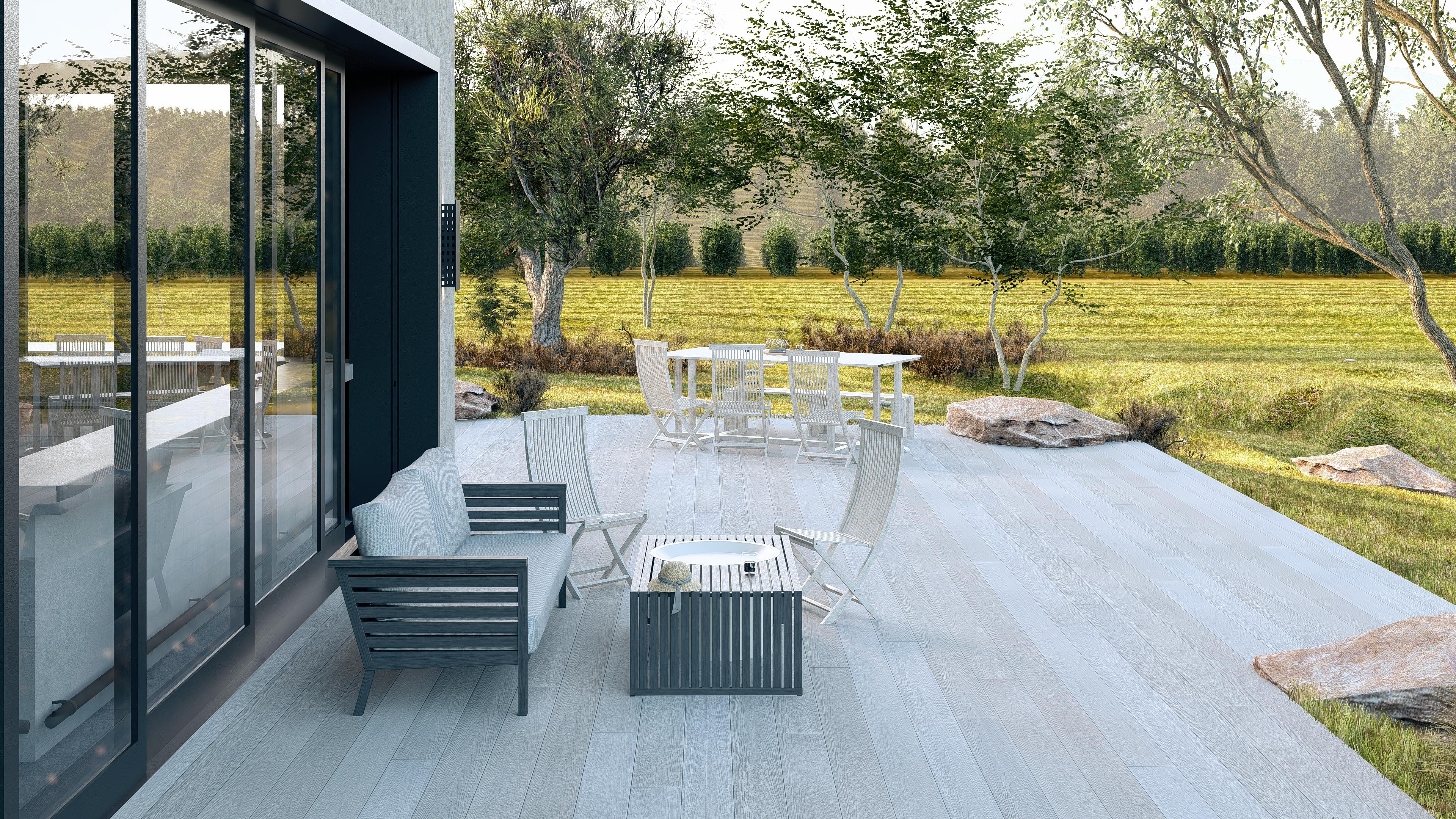 Pool-decking visualisation – sky