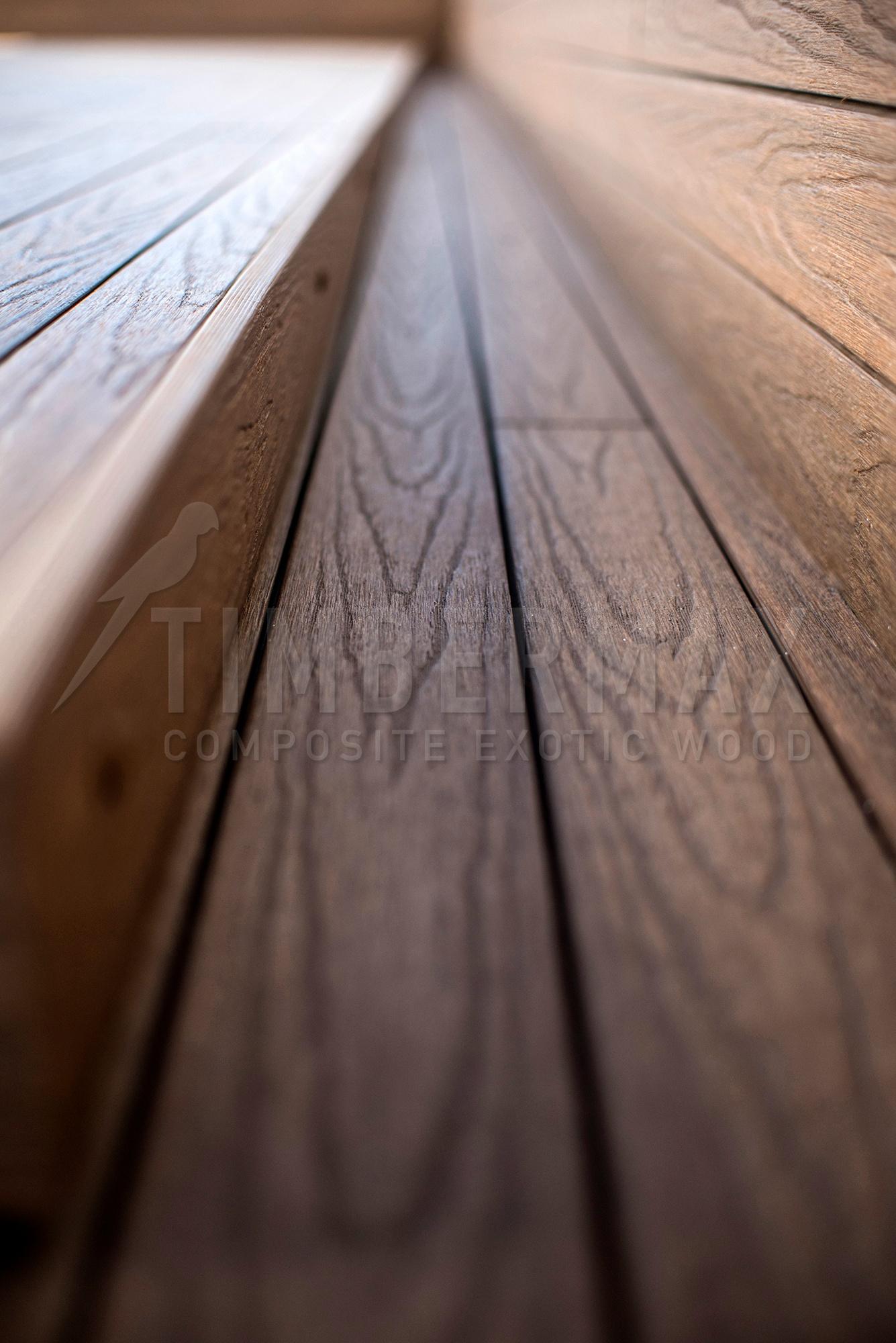 detail povrchu kompozitných terasových dosiek