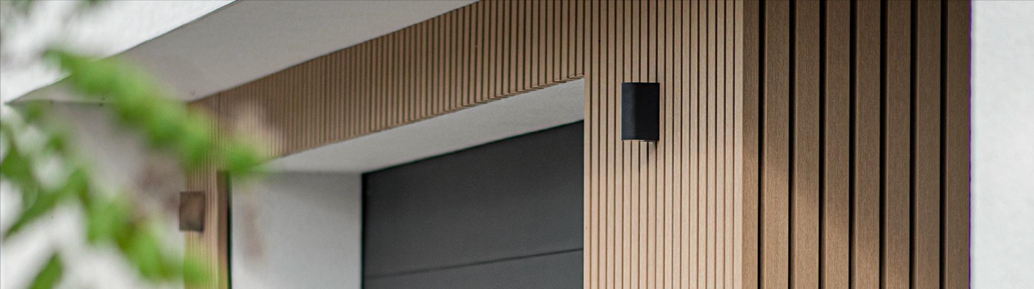 Timbermax rainscreen composite cladding – feature detail 2