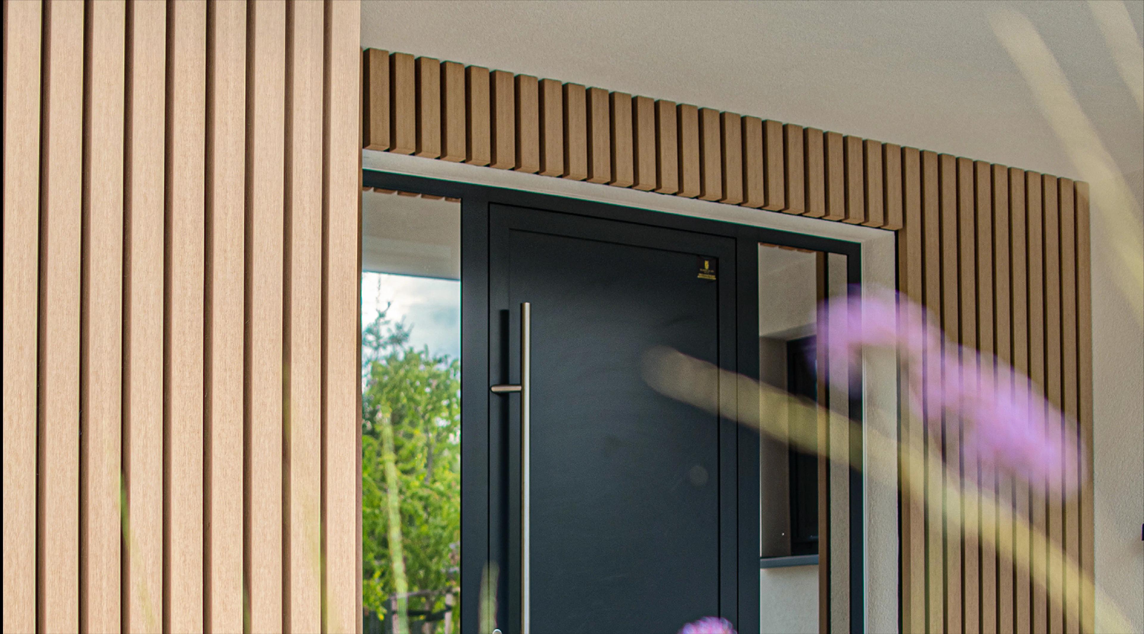 Timbermax rainscreen composite cladding – feature detail 4