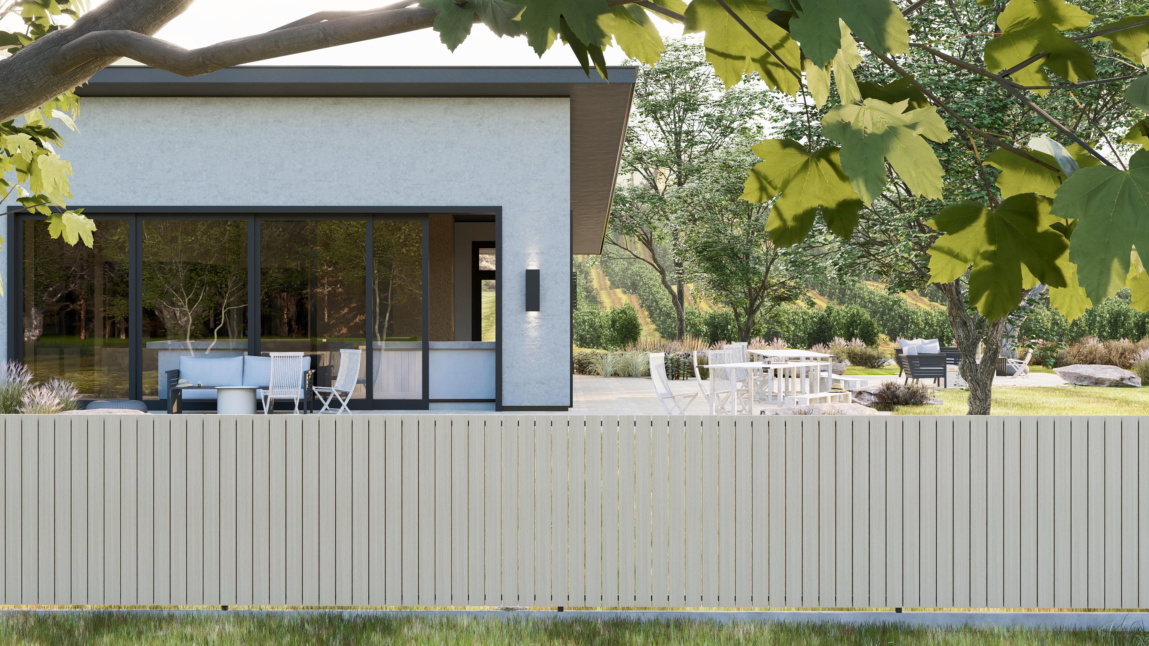 Fence-board visualisation – accoya