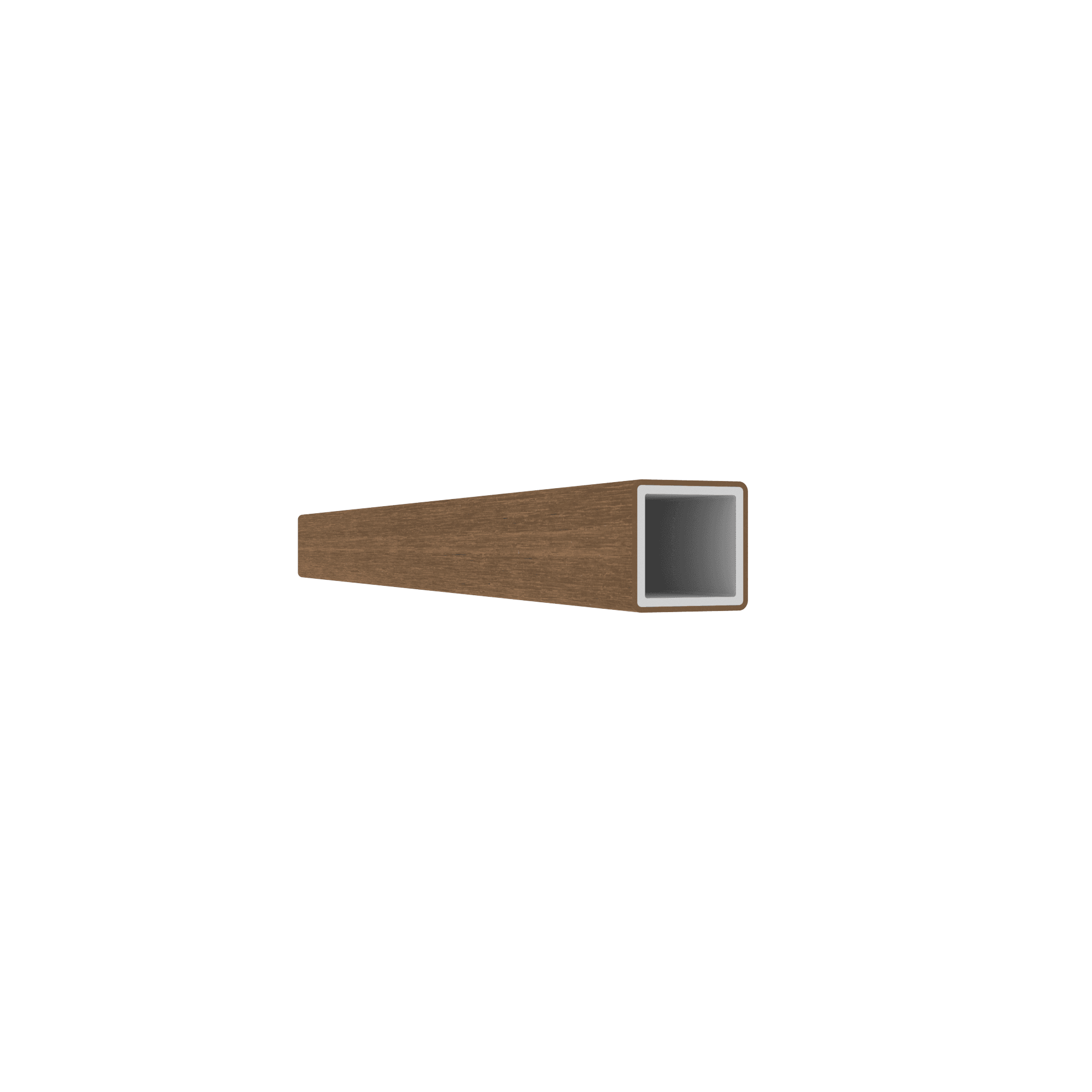 Timbermax | Hliníkový profil Timbermax Exotic ALWOOD AW25 B – 25 × 25 mm