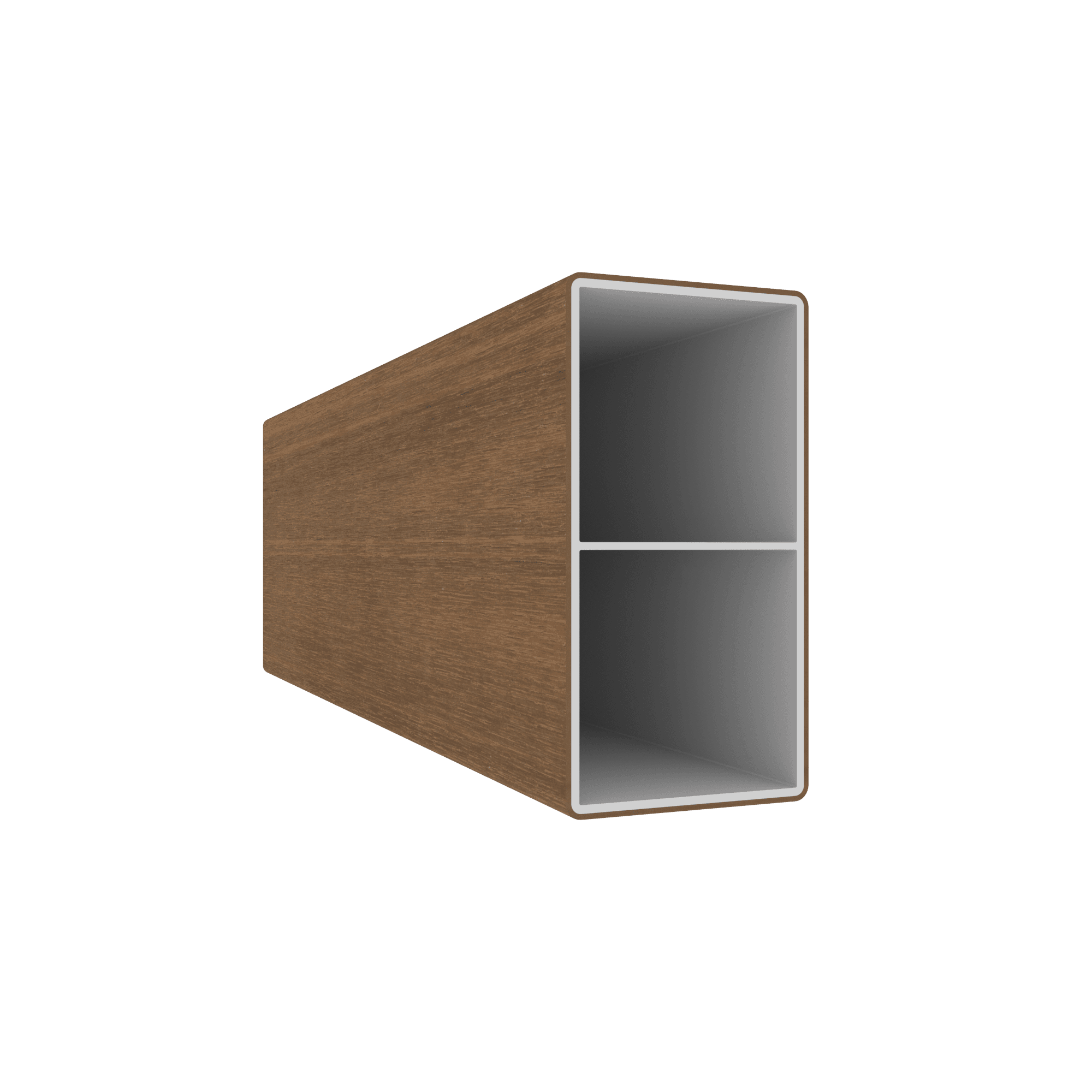 Timbermax | Hliníkový profil Timbermax Exotic ALWOOD AW52 – 100 × 52 mm