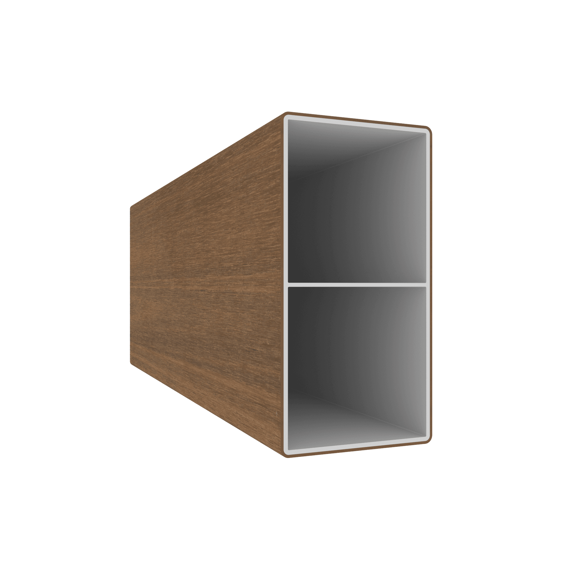 Timbermax | Hliníkový profil Timbermax Exotic ALWOOD AW62 – 120 × 62 mm