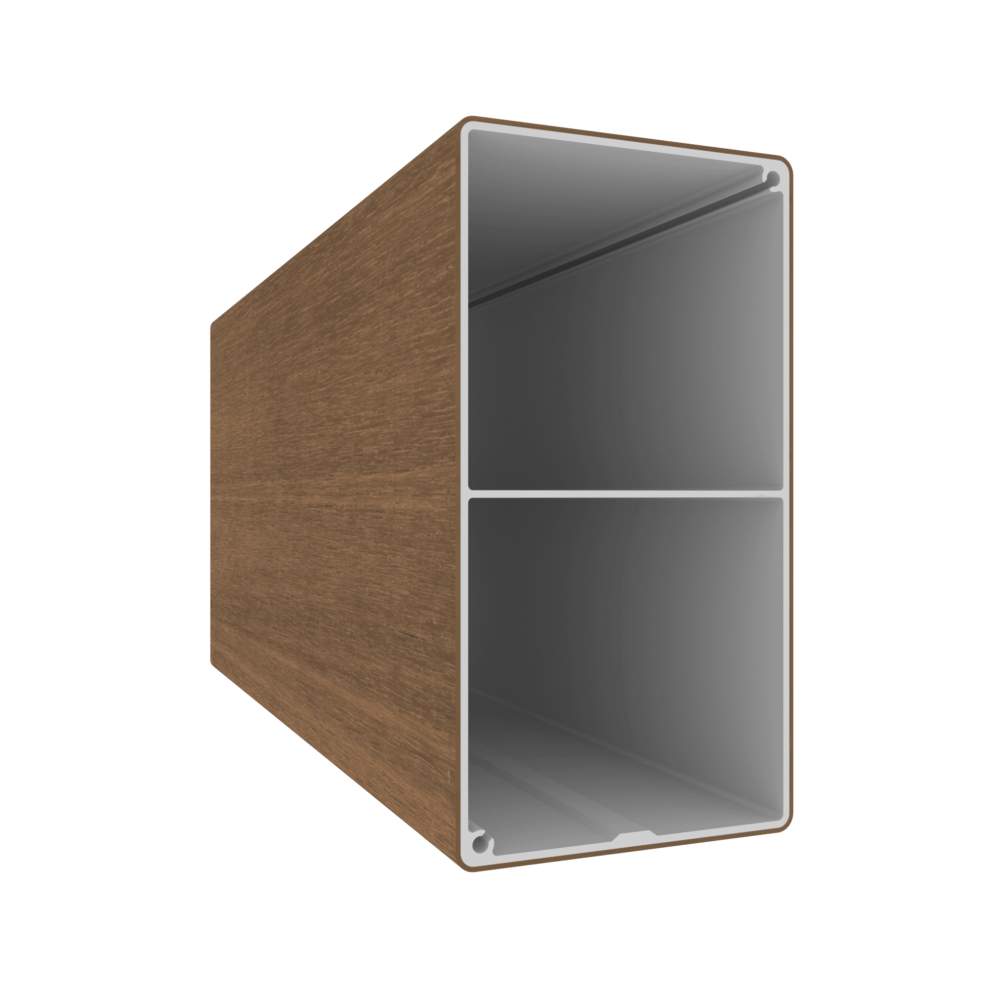 Timbermax | Hliníkový profil Timbermax Exotic ALWOOD AW81 – 151 × 81 mm