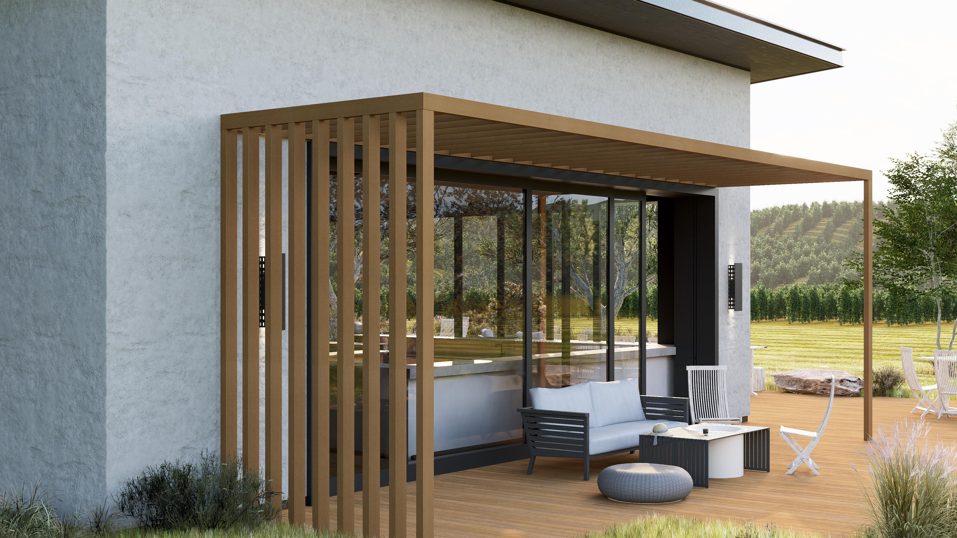 Sunshade visualisation – meranti